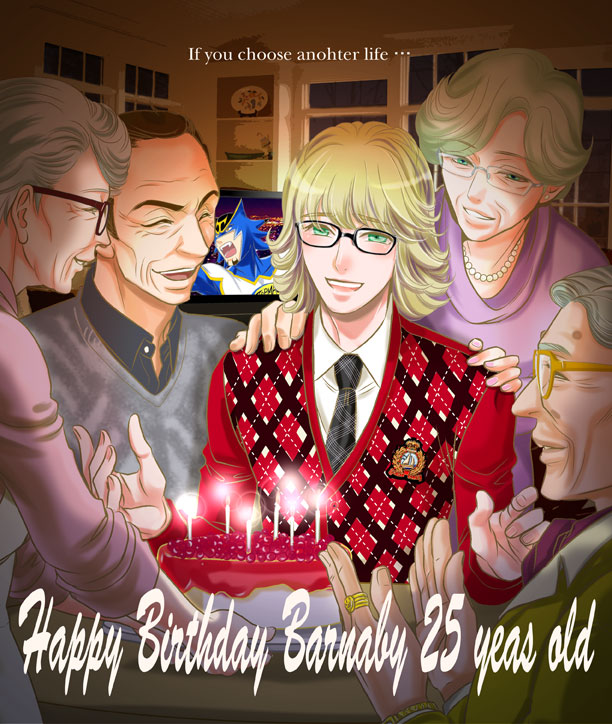 barnaby brooks jr., wild tiger, albert maverick, emily brooks, barnaby brooks sr, and 1 more (tiger & bunny) drawn by suzan2nd