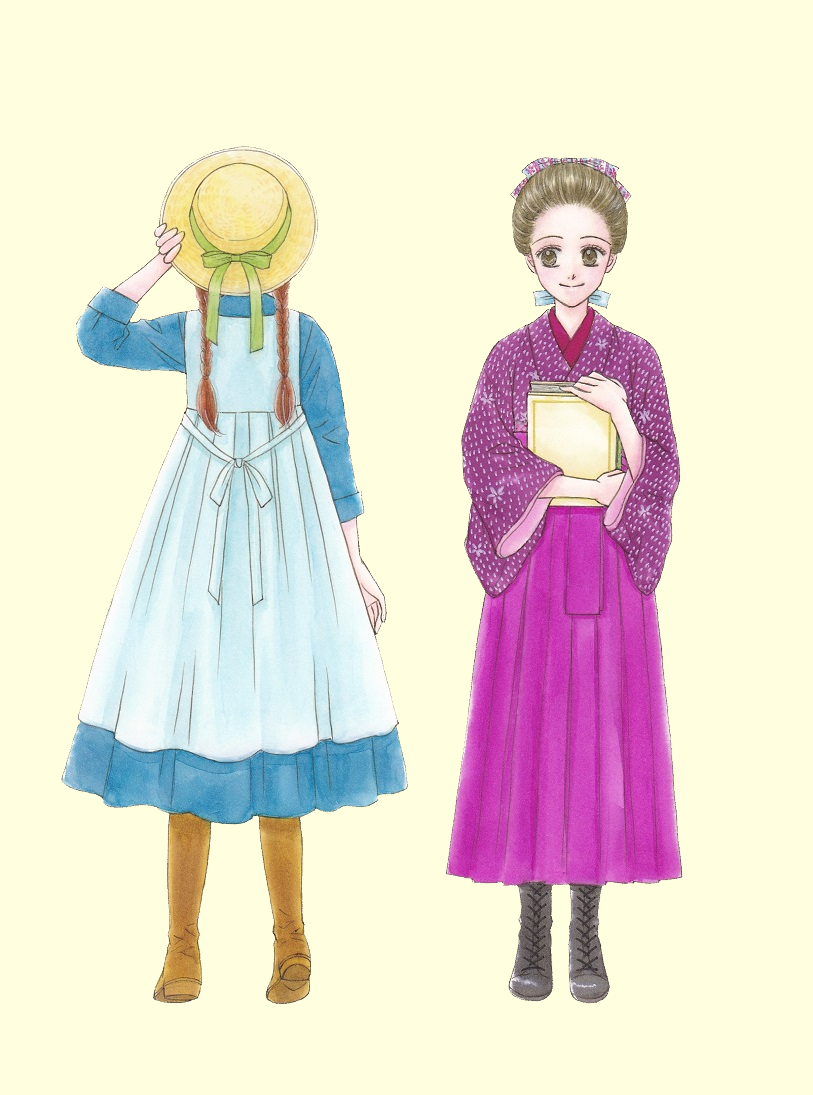 anne shirley and muraoka hanako (anne of green gables and 1 more) drawn by mai_(4646351)