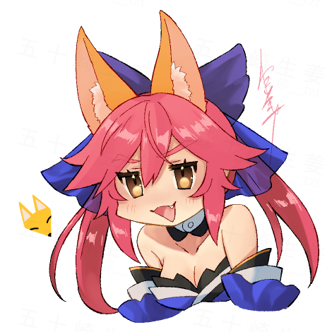 tamamo and tamamo no mae (fate and 1 more) drawn by aya_rato