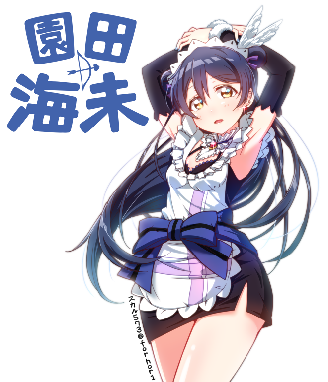 sonoda umi (love live! and 1 more) drawn by skull573