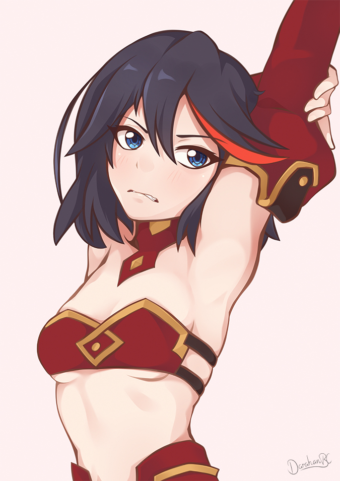 matoi ryuuko and mordred (fate and 2 more) drawn by darahan