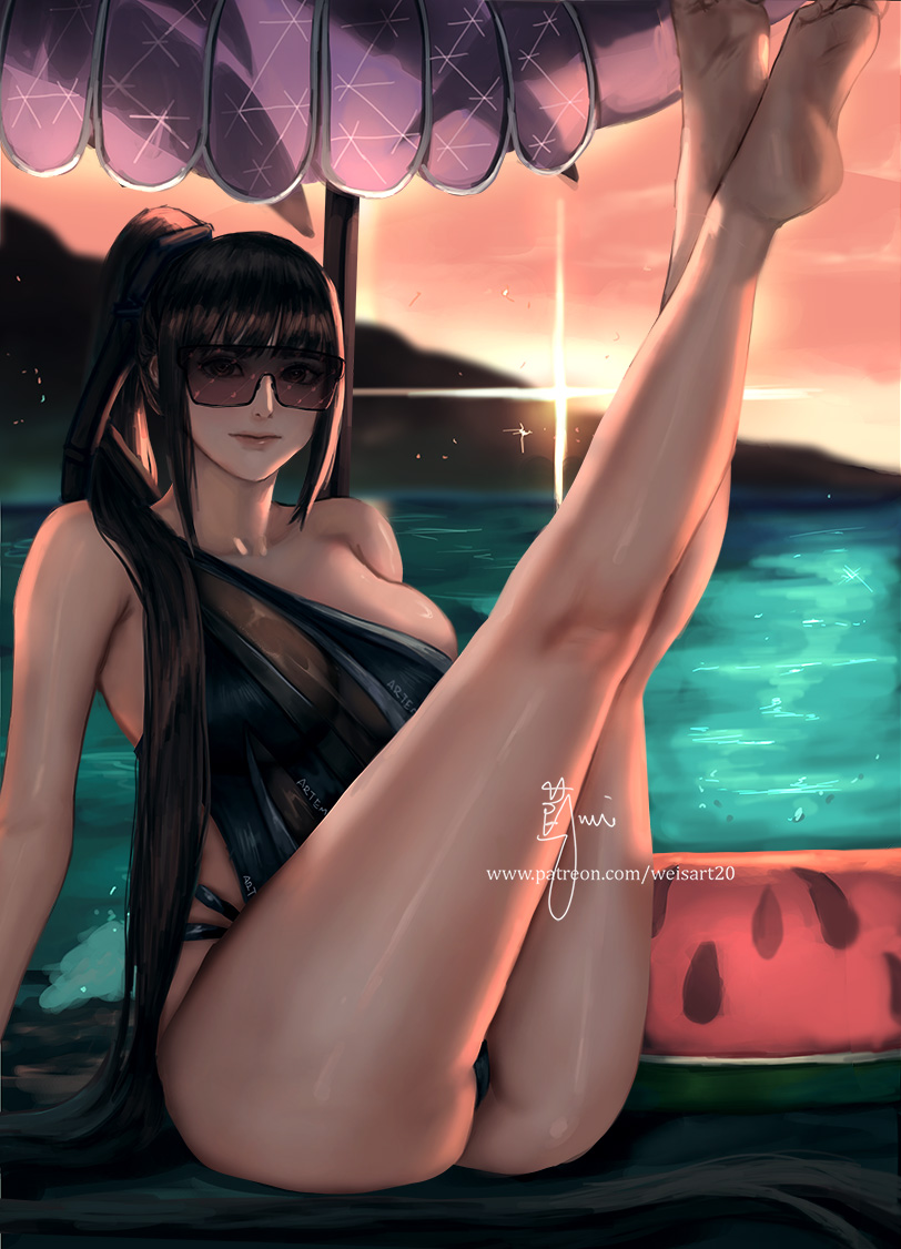 eve (stellar blade) drawn by wei_(promise_0820)