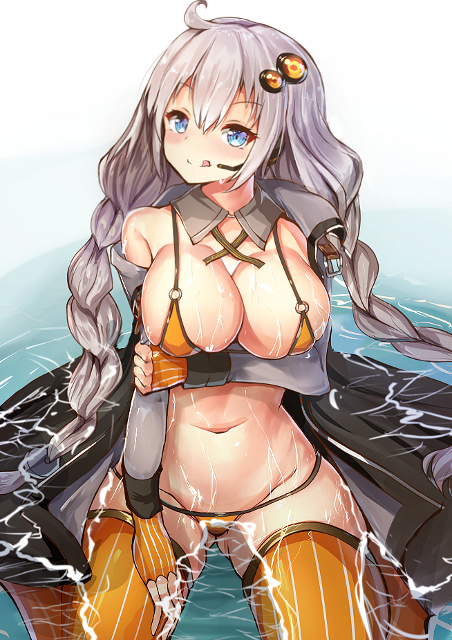 kizuna akari (vocaloid and 1 more) drawn by se-u-ra