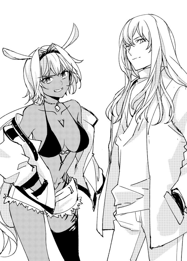 caenis and kirschtaria wodime (fate and 1 more) drawn by tsengyun