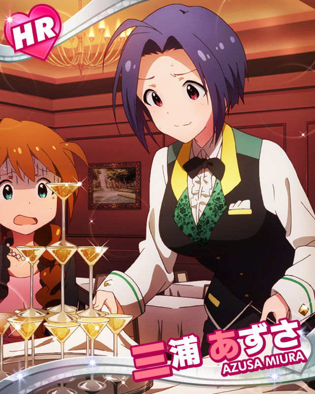 miura azusa and baba konomi (idolmaster and 1 more)