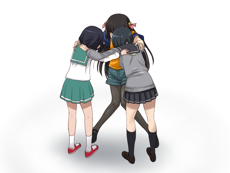 kirigaya suguha, himenokouji akiko, and togashi kuzuha (sword art online and 2 more) drawn by suzu-batsu