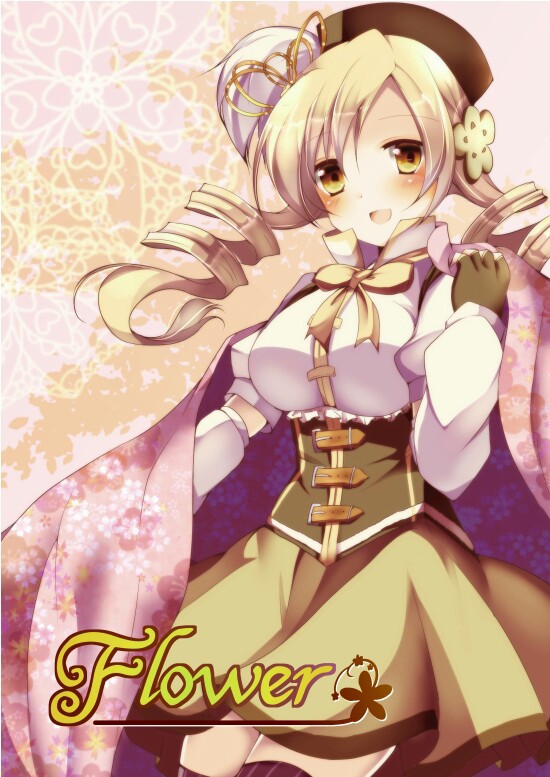 tomoe mami (mahou shoujo madoka magica) drawn by sakura_romu