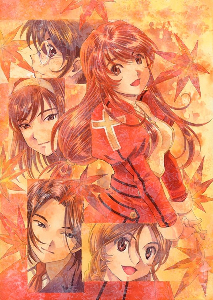 kanzaki sumire, erica fontaine, ri kouran, kujou subaru, and rikaritta aries (sakura taisen and 2 more) drawn by matsubara_hidenori