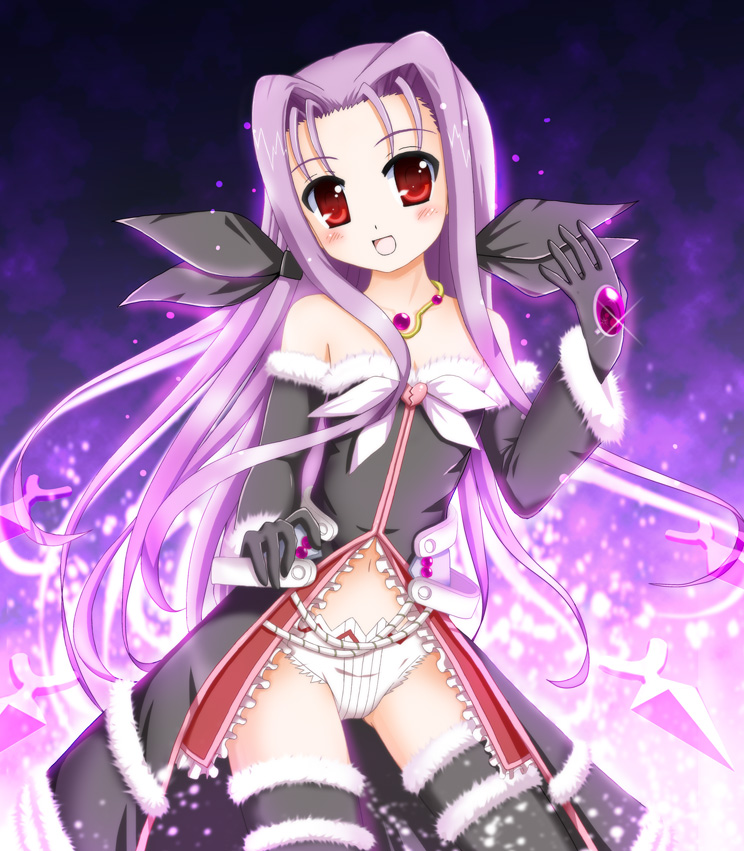 lutecia alpine (lyrical nanoha and 1 more) drawn by flipper