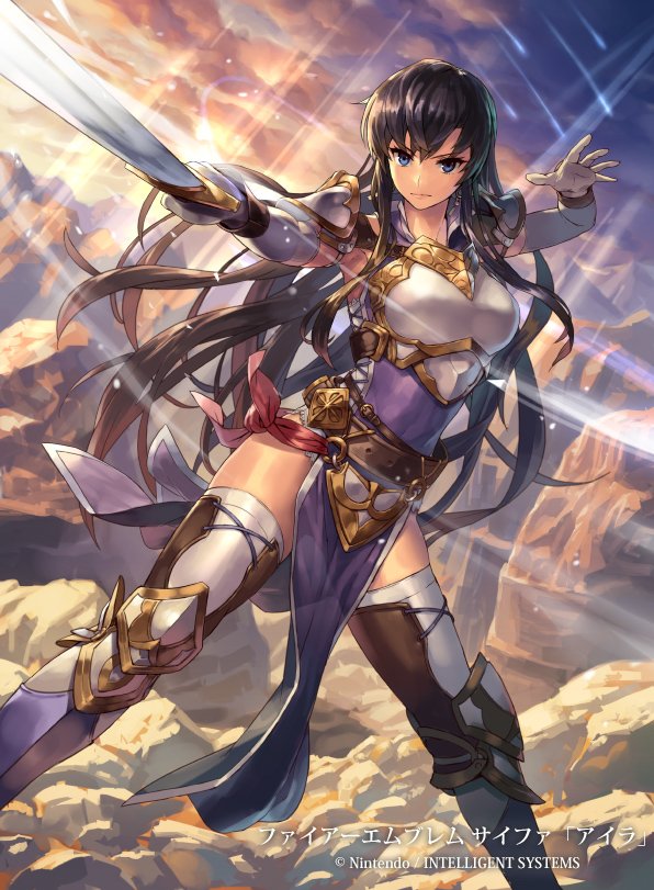 ayra (fire emblem and 2 more) drawn by cuboon