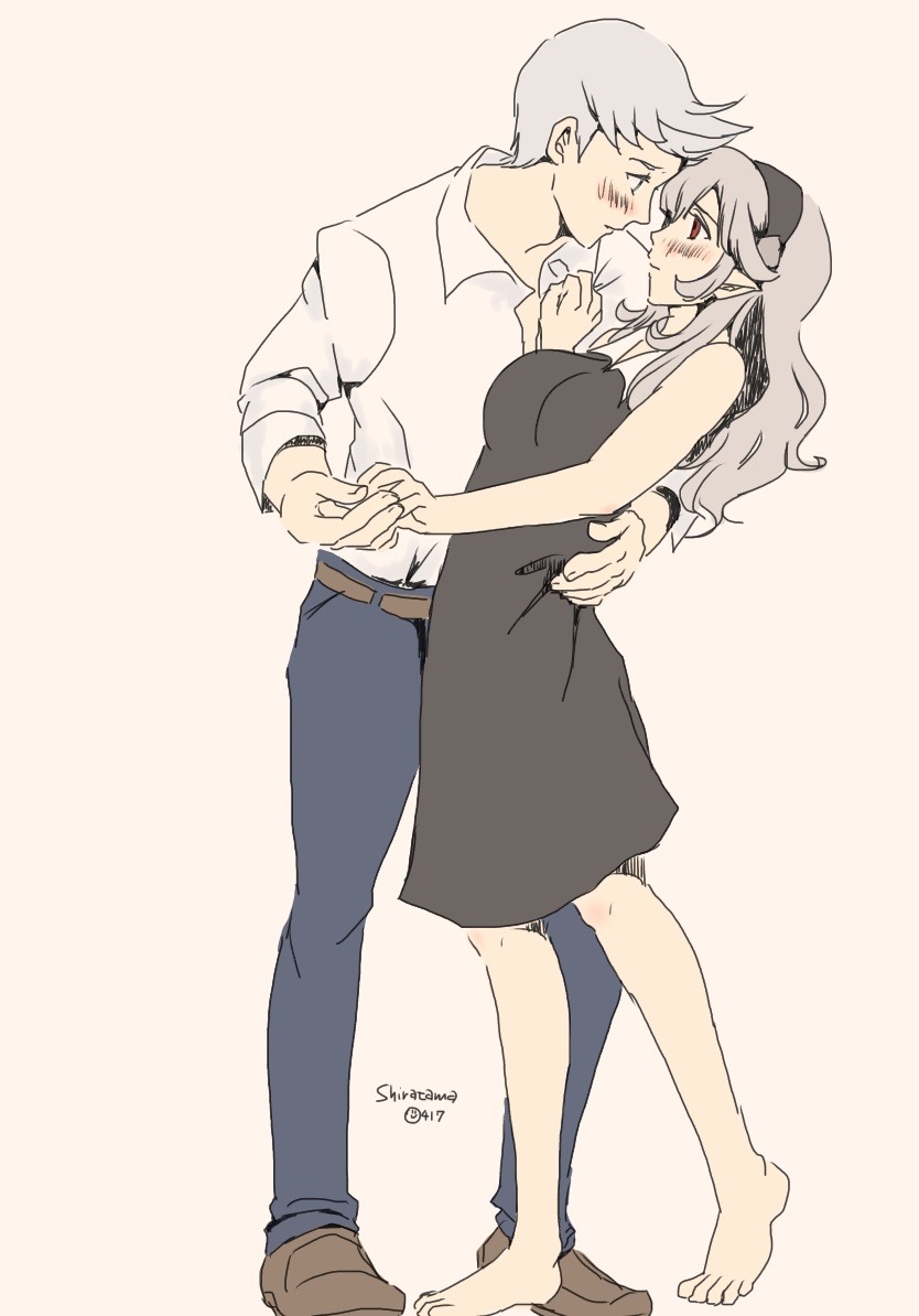 female corrin and silas (fire emblem and 1 more) drawn by shiratama0417