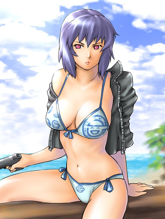 kusanagi motoko (ghost in the shell and 1 more) drawn by ueyama_michirou