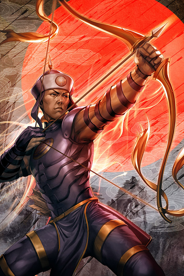 celestial archer (dc comics) drawn by stanley_lau