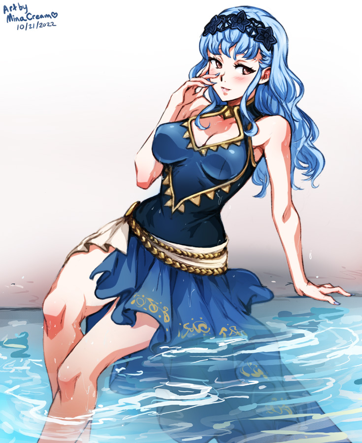 marianne von edmund (fire emblem and 3 more) drawn by mina_cream