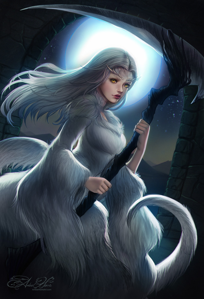 priscilla the crossbreed (dark souls and 1 more) drawn by amber_harris