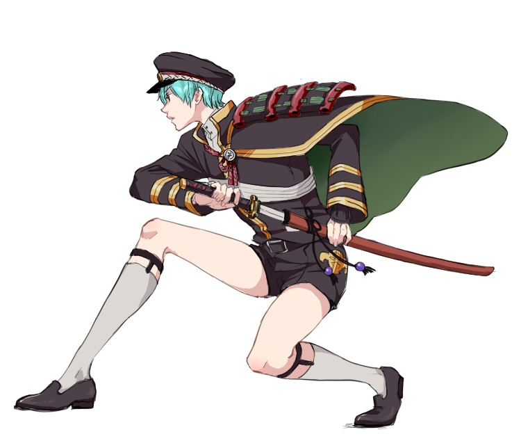 hotarumaru and ichigo hitofuri (touken ranbu) drawn by zuka_(dokubou)