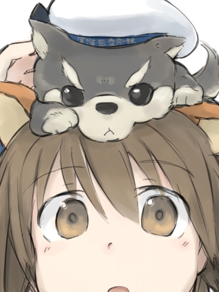 miyafuji yoshika and kuji kanesada (world witches series and 1 more) drawn by shiraba_(sonomama_futene)