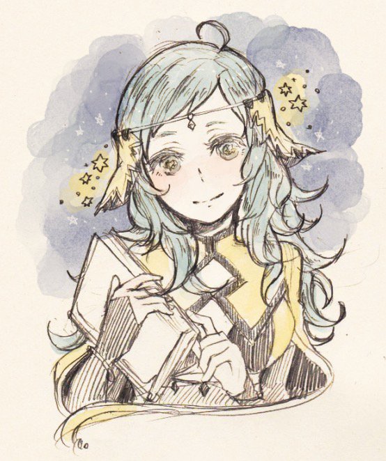 ophelia (fire emblem and 1 more) drawn by moriseee