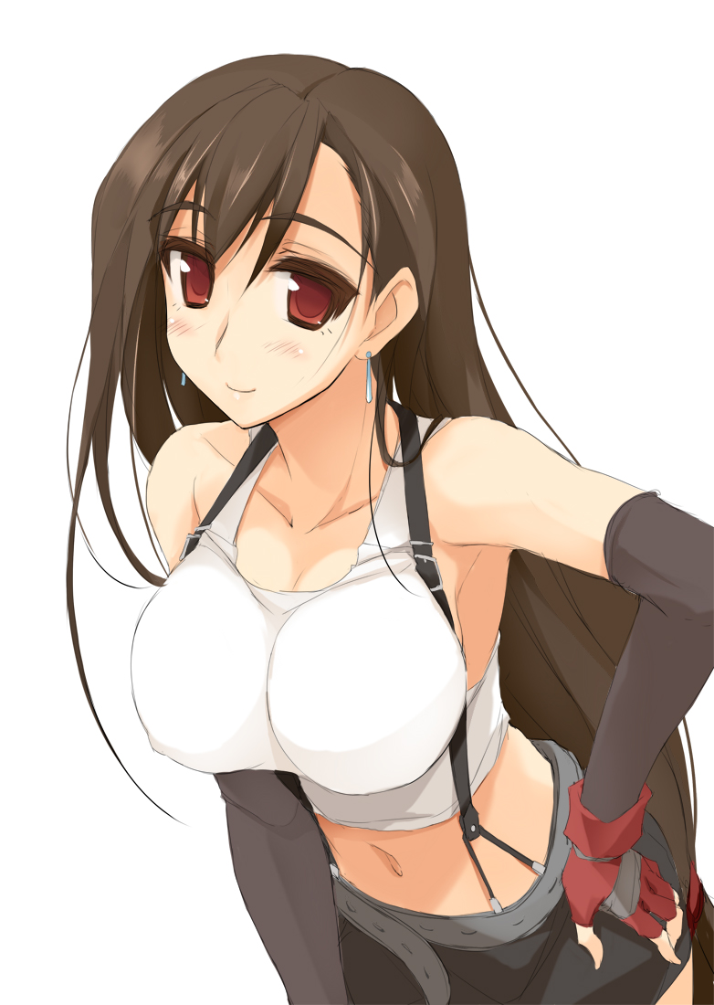 tifa lockhart (final fantasy and 1 more) drawn by zekkyon