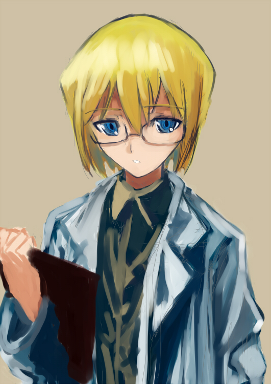ursula hartmann (world witches series and 1 more) drawn by posidoc