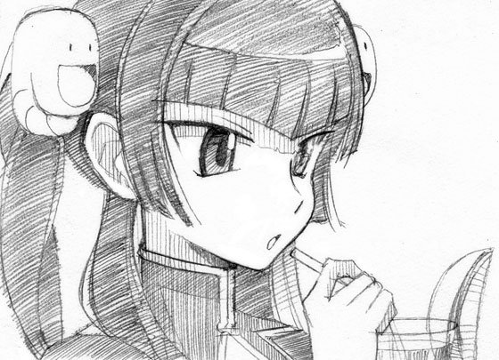 wang liu mei and guchuko (gundam and 2 more) drawn by gofu