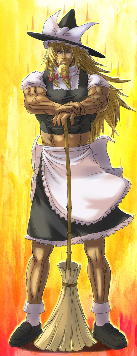 kirisame marisa and cho marisa (touhou) drawn by mitsuki_yuuya