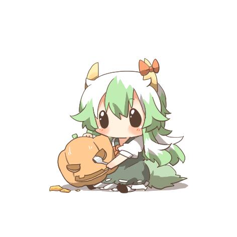 kamishirasawa keine and ex-keine (touhou) drawn by rebecca_(keinelove)