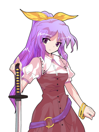 watatsuki no yorihime (touhou) drawn by kaoru_(gensou_yuugen-an)
