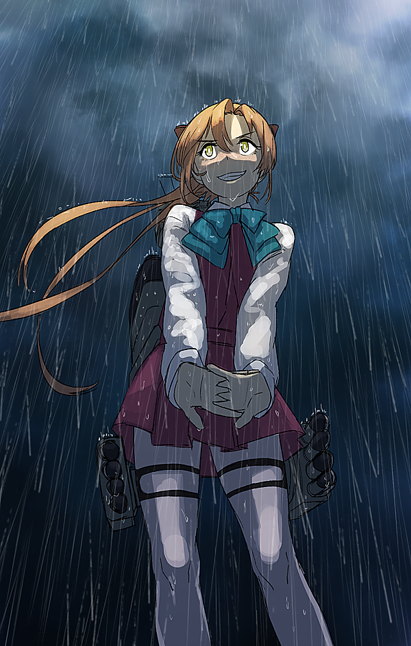 akigumo (kantai collection) drawn by yue_(tada_no_saboten)