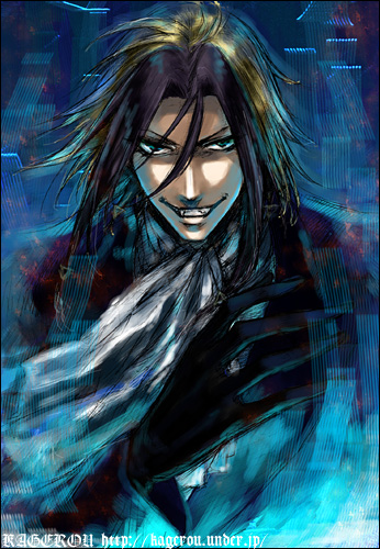 nougami neuro (majin tantei nougami neuro) drawn by kumo_nokai