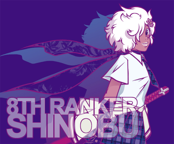 shinobu jacobs (no more heroes) drawn by calvet