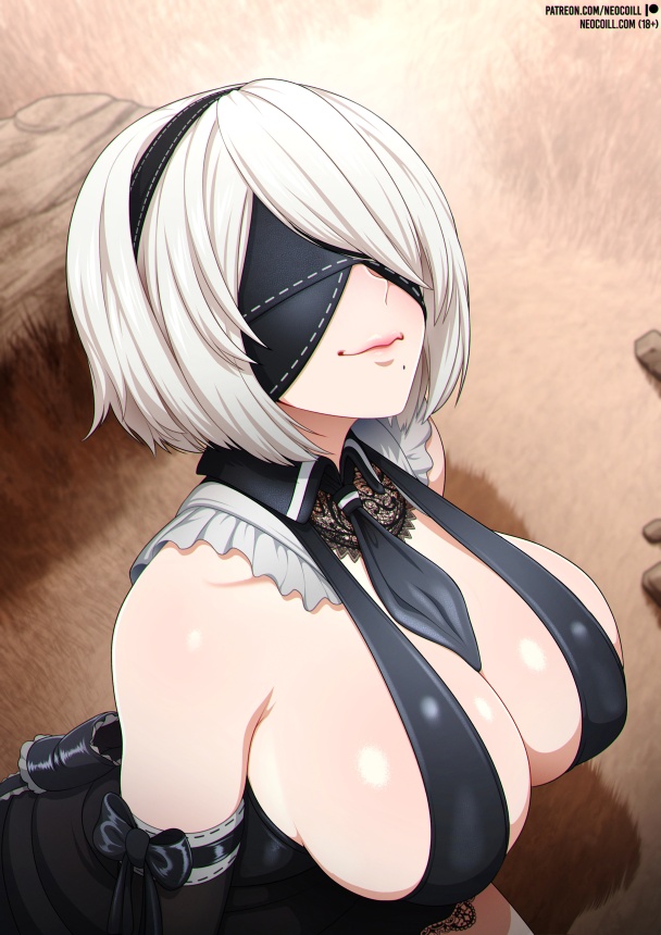 2b and eve (nier and 2 more) drawn by neocoill