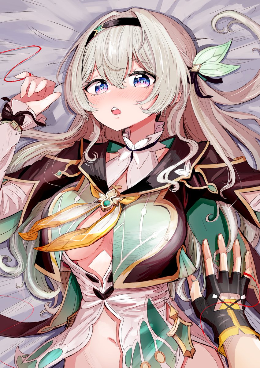 trailblazer, firefly, and caelus (honkai and 1 more) drawn by 6sakuu