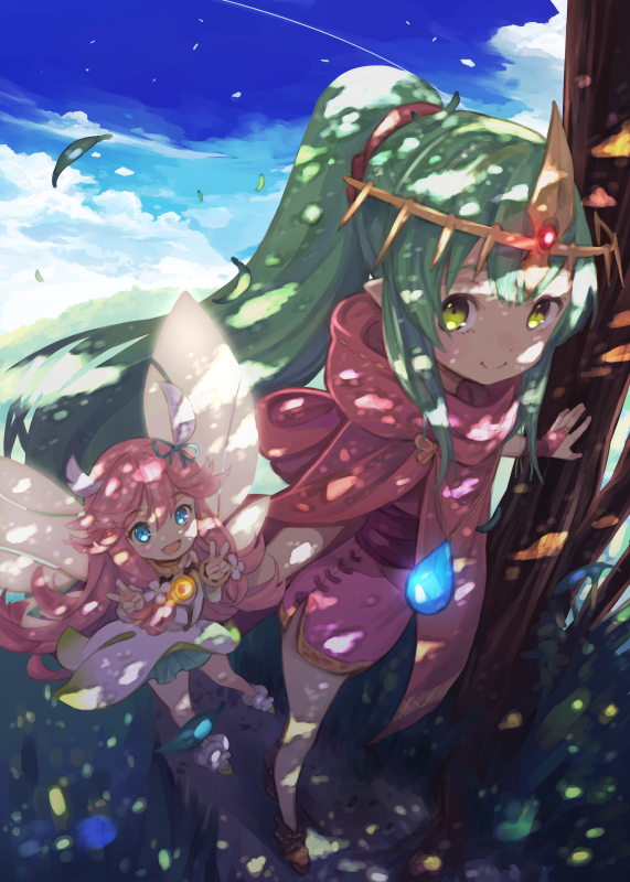 tiki and notte (fire emblem and 3 more) drawn by shadow2810