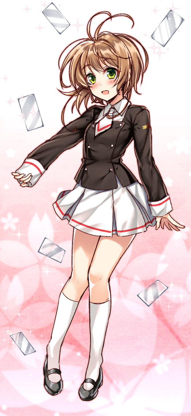 kinomoto sakura (cardcaptor sakura and 1 more) drawn by raiou