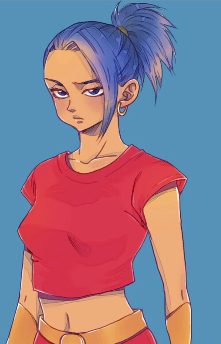 kale (dragon ball and 1 more) drawn by kohara_(kedaruma13)