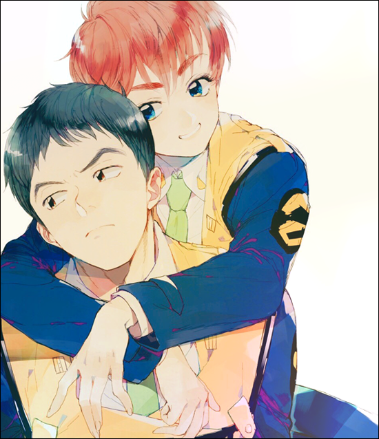 izumi noa and shinohara asuma (kidou keisatsu patlabor) drawn by odmk
