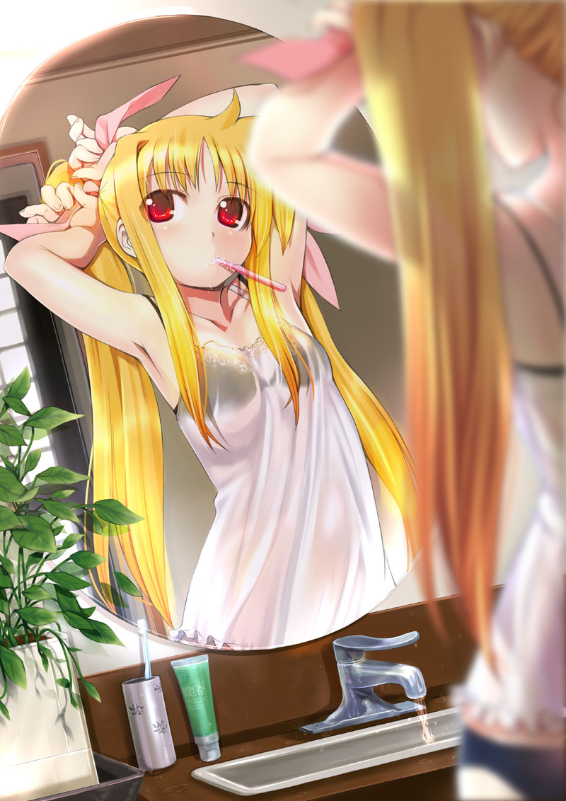 fate testarossa (lyrical nanoha and 1 more) drawn by mikazuki_akira!