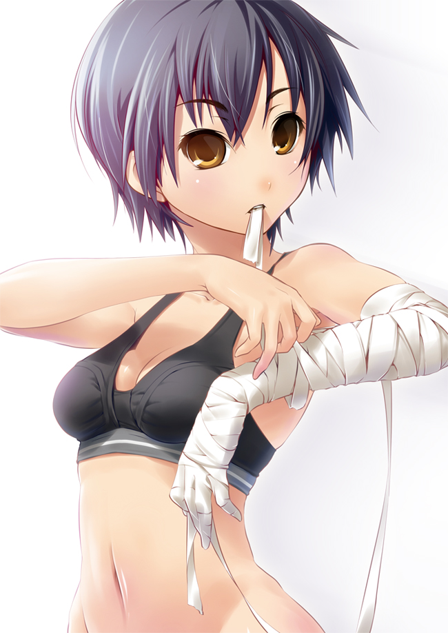 kanbaru suruga (monogatari and 1 more) drawn by nilitsu