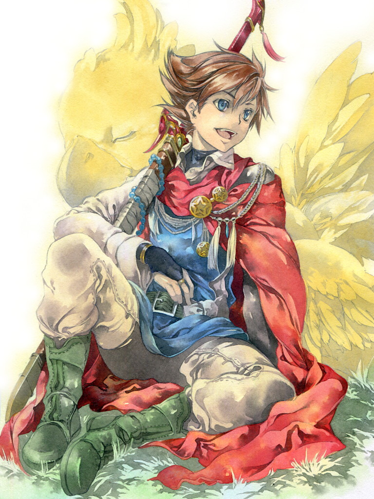 bartz klauser (final fantasy and 1 more) drawn by issun_boushi_(ilmtkimoti)