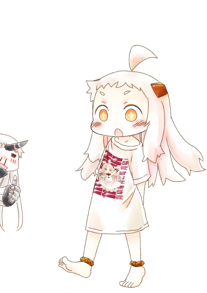 northern ocean princess and seaport princess (kantai collection) drawn by hinata_yuu