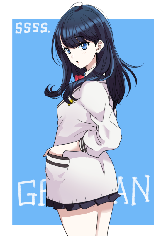 takarada rikka (gridman universe and 1 more) drawn by tsukikage_oyama