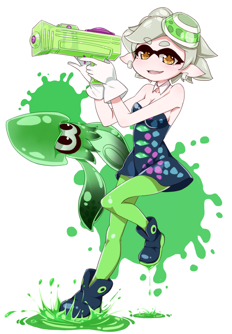 marie (splatoon and 1 more) drawn by yuirimo