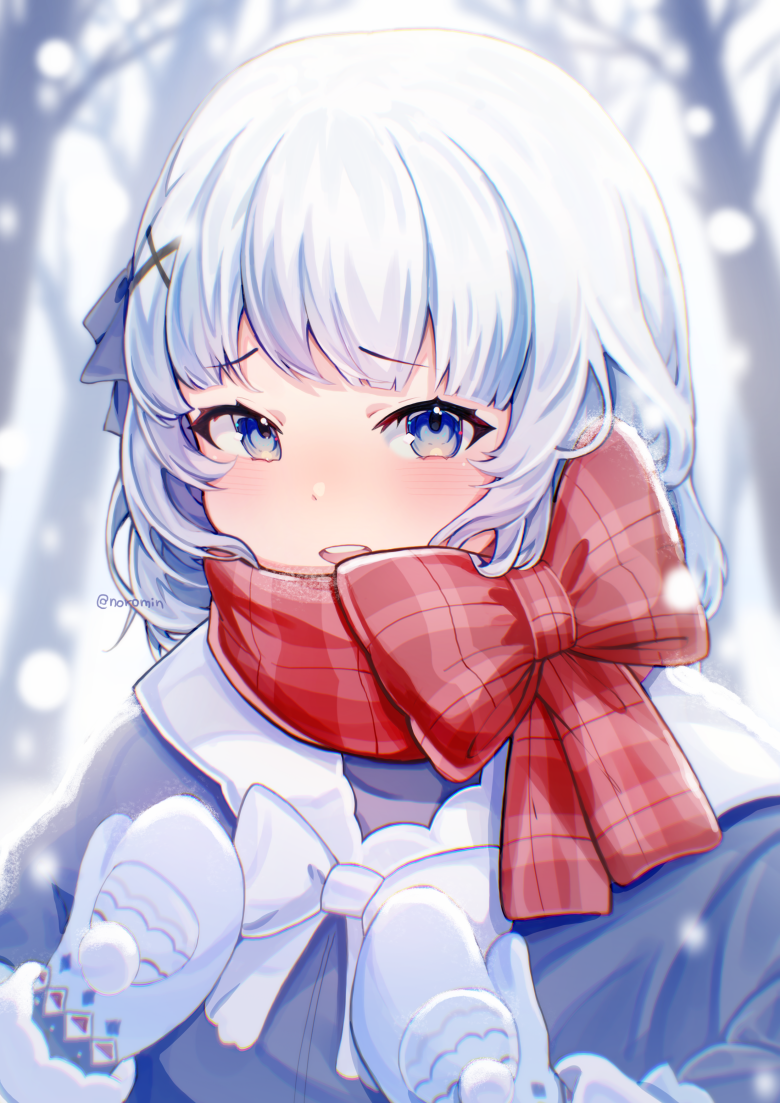 gawr gura (hololive and 1 more) drawn by noroi_(noroi_03)