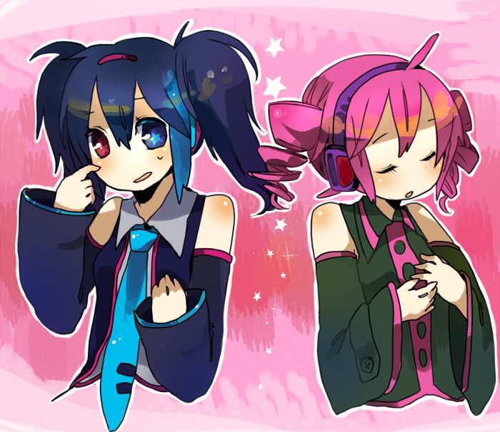 kasane teto and yokune ruko (utau) drawn by mayoz