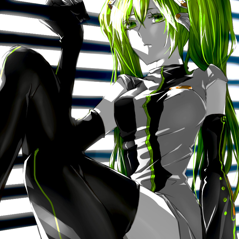 hatsune miku (vocaloid and 1 more) drawn by timuka