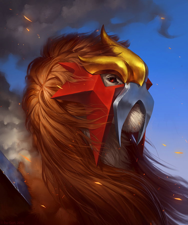 entei (pokemon) drawn by lhuneart