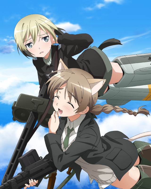 erica hartmann and lynette bishop (world witches series and 1 more)