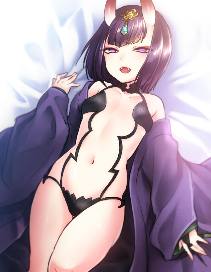 shuten douji (fate and 1 more) drawn by jyuru