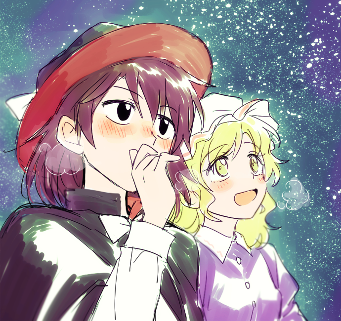 usami renko and maribel hearn (touhou and 1 more) drawn by re_ghotion